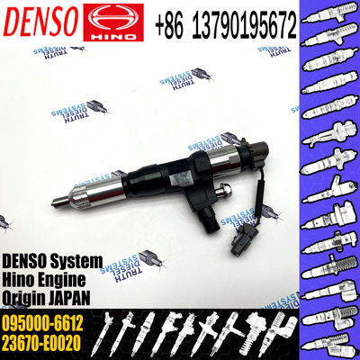 Common Rail Injector 095000-6612 095000-6613 23670-E0020 For HINO J08E