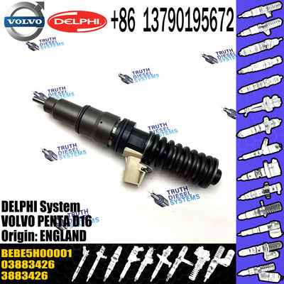 High Quality Diesel Fuel Injector 3883426 3801144 03883426 BEBE5H00001 For VOL PENTA D16