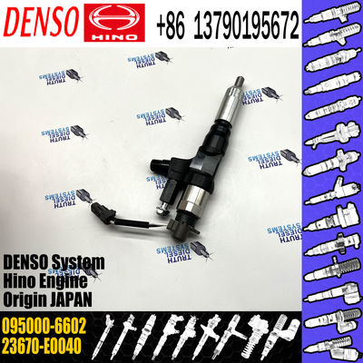 095000-6602, 095000-6603 common rail injector for HINO J08C J08E 500 Series 23670-E0040