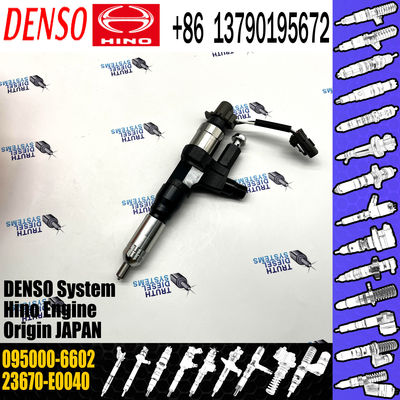 095000-6602, 095000-6603 common rail injector for HINO J08C J08E 500 Series 23670-E0040
