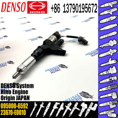 Rail Injector 095000-6593 23670-E0010 095000-6590 095000-6592 For HINO J08E