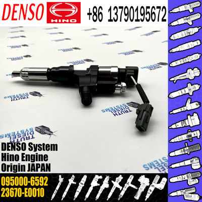 Rail Injector 095000-6593 23670-E0010 095000-6590 095000-6592 For HINO J08E