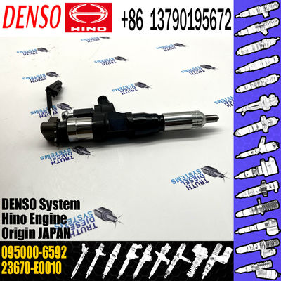 Rail Injector 095000-6593 23670-E0010 095000-6590 095000-6592 For HINO J08E