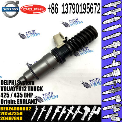 High Quality Diesel Fuel Injector 20547350 20497849 BEBE4D00002 For VOL FH12 TRUCK 425 / 435 BHP