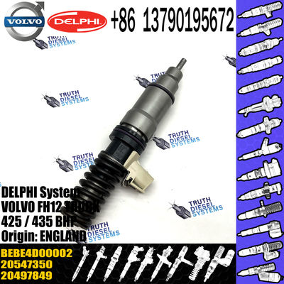 High Quality Diesel Fuel Injector 20547350 20497849 BEBE4D00002 For VOL FH12 TRUCK 425 / 435 BHP