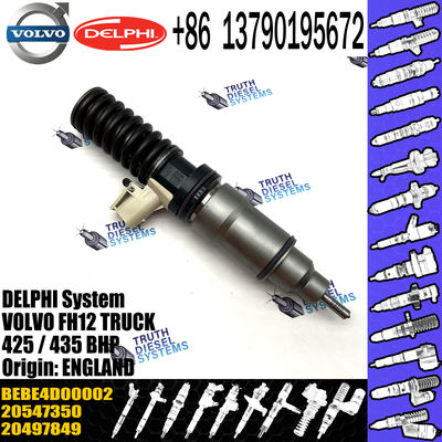 High Quality Diesel Fuel Injector 20547350 20497849 BEBE4D00002 For VOL FH12 TRUCK 425 / 435 BHP