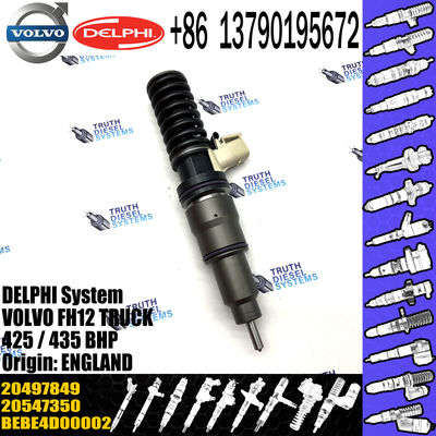 Factory Price Electronic Unit Diesel Injector BEBE4D00002 20547350 20497849 For VOL FH12 TRUCK425