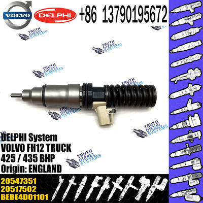 20547350 20547351 20555521 20564425 20564930 20569291 ELIC Engine Common Rail Fuel Injector 207012362 20714369 20747798