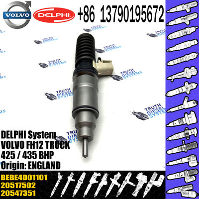 common rail injector 20517502 BEBE4D01001 BEBE4D01101 for VOL D12 engine diesel injector nozzle 20517502 BEBE4D01001