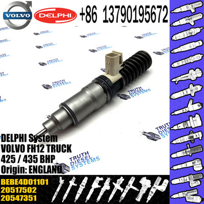 common rail injector 20517502 BEBE4D01001 BEBE4D01101 for VOL D12 engine diesel injector nozzle 20517502 BEBE4D01001