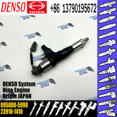 Diesel common rail injector 23670-E0311 23910-1410 095000-5990 for HINO diesel injector