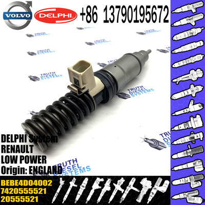common rail injector 20555521 BEBE4D04002 for VOL / trucks MD11 diesel injector nozzle 20555521 BEBE4D04002
