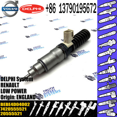 common rail injector 20555521 BEBE4D04002 for VOL / trucks MD11 diesel injector nozzle 20555521 BEBE4D04002