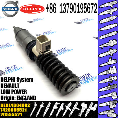 common rail injector 20555521 BEBE4D04002 for VOL / trucks MD11 diesel injector nozzle 20555521 BEBE4D04002