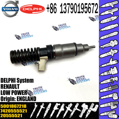 New Diesel Engine Fuel injector 20555521 5001867218 7420555521 21028880 for VOL BEBE4D MD11