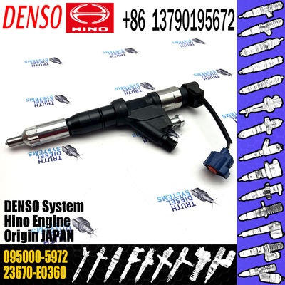 Common Diesel Fuel Injector 095000-5970 0950005970 23670-E0360 095000-5971 095000-5972