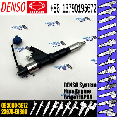 Common Diesel Fuel Injector 095000-5970 0950005970 23670-E0360 095000-5971 095000-5972