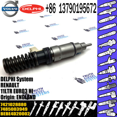 Diesel Fuel Injector 21582096 BEBE4D35002 21644598 85003949 7421028880 E3.18 for VOL  11LTR EURO3 HI