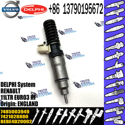 Diesel Fuel Injector 20555521 7421028880 7421644598 7485003042 7485003949 for VOL  11LTR EURO3 HI