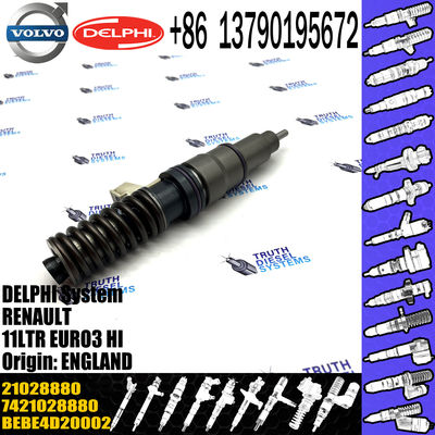 New Diesel Engine Fuel injector 20555521 5001867218 7420555521 21028880 for VOL BEBE4D MD11