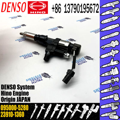 Fuel Injector 095000-5280 For HINO Truck J08E 23910-1360 23670-E0291 23670-E0290