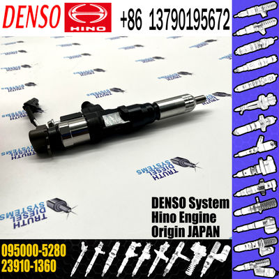 Fuel Injector 095000-5280 For HINO Truck J08E 23910-1360 23670-E0291 23670-E0290