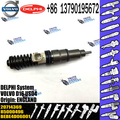 High Quality Diesel Fuel Injector 20714369 85000496 BEBE4D06001 For VOL D16 US04