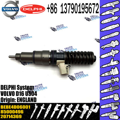 Diesel Fuel Injector 85000496 BEBE4D06001 BEBE5D32001 85000496 E3.18 for VOL MD13 EURO 4 HIGH POWER