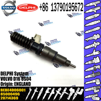 Diesel Fuel Injector 85000496 BEBE4D06001 BEBE5D32001 85000496 E3.18 for VOL MD13 EURO 4 HIGH POWER