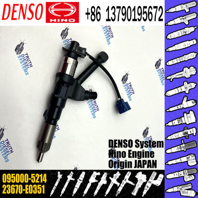 Injector 095000-5215 23670-E0351 23910-1252 23670-E0350 095000-5212 095000-5214 for HINO