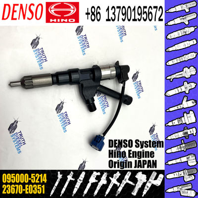 Injector 095000-5215 23670-E0351 23910-1252 23670-E0350 095000-5212 095000-5214 for HINO