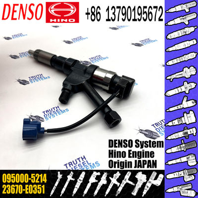 Injector 095000-5215 23670-E0351 23910-1252 23670-E0350 095000-5212 095000-5214 for HINO