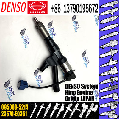 Injector 095000-5215 23670-E0351 23910-1252 23670-E0350 095000-5212 095000-5214 for HINO