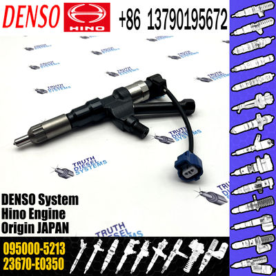 injector 23670-E0350 P.N. 095000-5213 095000-5214 095000-5215 FOR HINO P11C