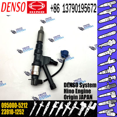 Injector 095000-5215 23670-E0351 23910-1252 23670-E0350 095000-5212 095000-5214 for HINO