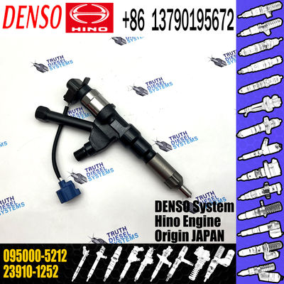 Injector 095000-5215 23670-E0351 23910-1252 23670-E0350 095000-5212 095000-5214 for HINO