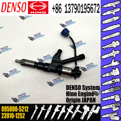 Injector 095000-5215 23670-E0351 23910-1252 23670-E0350 095000-5212 095000-5214 for HINO