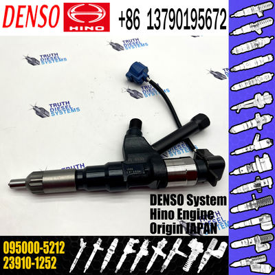 Injector 095000-5215 23670-E0351 23910-1252 23670-E0350 095000-5212 095000-5214 for HINO