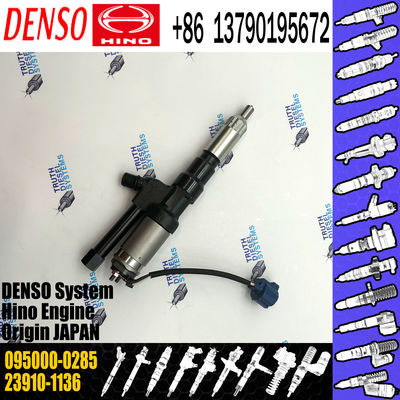 High Quality Diesel Engine Fuel Injector 095000-0285 For HINO 23910-1136 23910-1135
