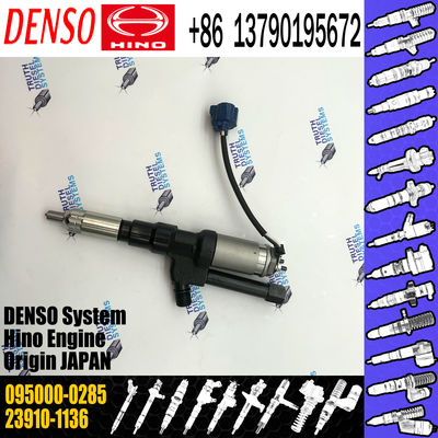 High Quality Diesel Engine Fuel Injector 095000-0285 For HINO 23910-1136 23910-1135