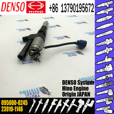 Common rail l injector 095000-0240, 095000-0244, 095000-0245 for HINO 23910-1145, 23910-1146, S2391-01146