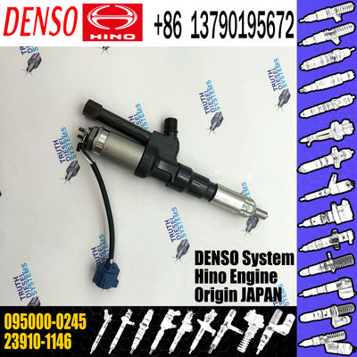 Common rail l injector 095000-0240, 095000-0244, 095000-0245 for HINO 23910-1145, 23910-1146, S2391-01146