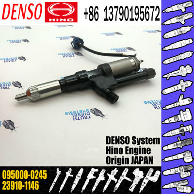 Common rail l injector 095000-0240, 095000-0244, 095000-0245 for HINO 23910-1145, 23910-1146, S2391-01146