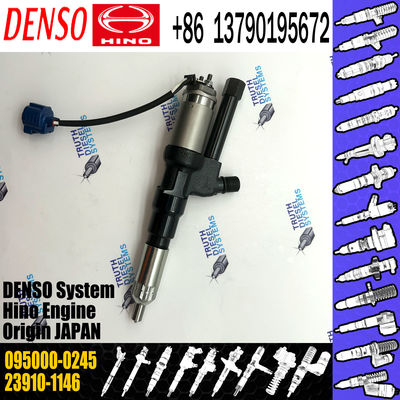 Common rail l injector 095000-0240, 095000-0244, 095000-0245 for HINO 23910-1145, 23910-1146, S2391-01146