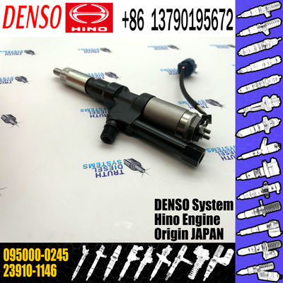 Common rail l injector 095000-0240, 095000-0244, 095000-0245 for HINO 23910-1145, 23910-1146, S2391-01146