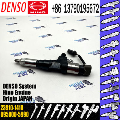 Injector 095000-5993 095000-5990 095000-5991 23670-E0310 23670-E0311 23910-1410 for Hino