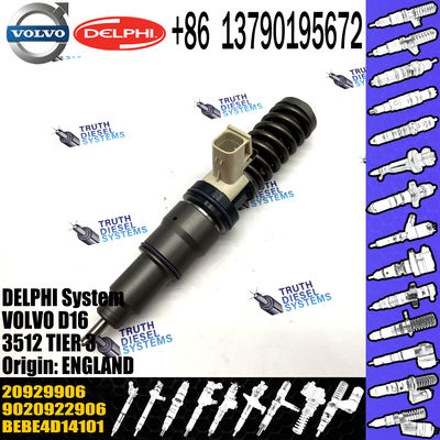 Diesel Fuel Injector 20929906 20780666 BEBE4D14101 20929906 for VOL Del-phy D12 D16 A40E BEBE4D14101