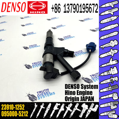Fuel Injector  095000-5212 Common Rail Injector 23910-1252 For HINO