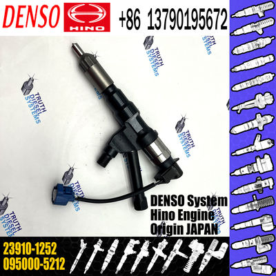 Fuel Injector  095000-5212 Common Rail Injector 23910-1252 For HINO