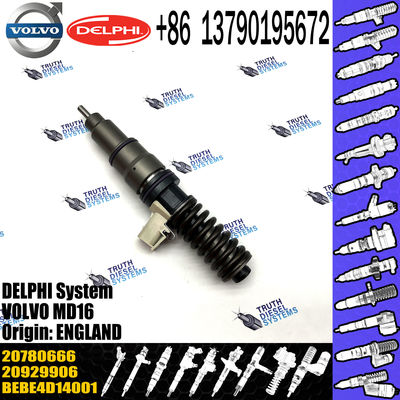 New Diesel Fuel Injector 20929906 20780666 BEBE4D14101 20929906 for VOL Del-phy D12 D16 A40E BEBE4D14101